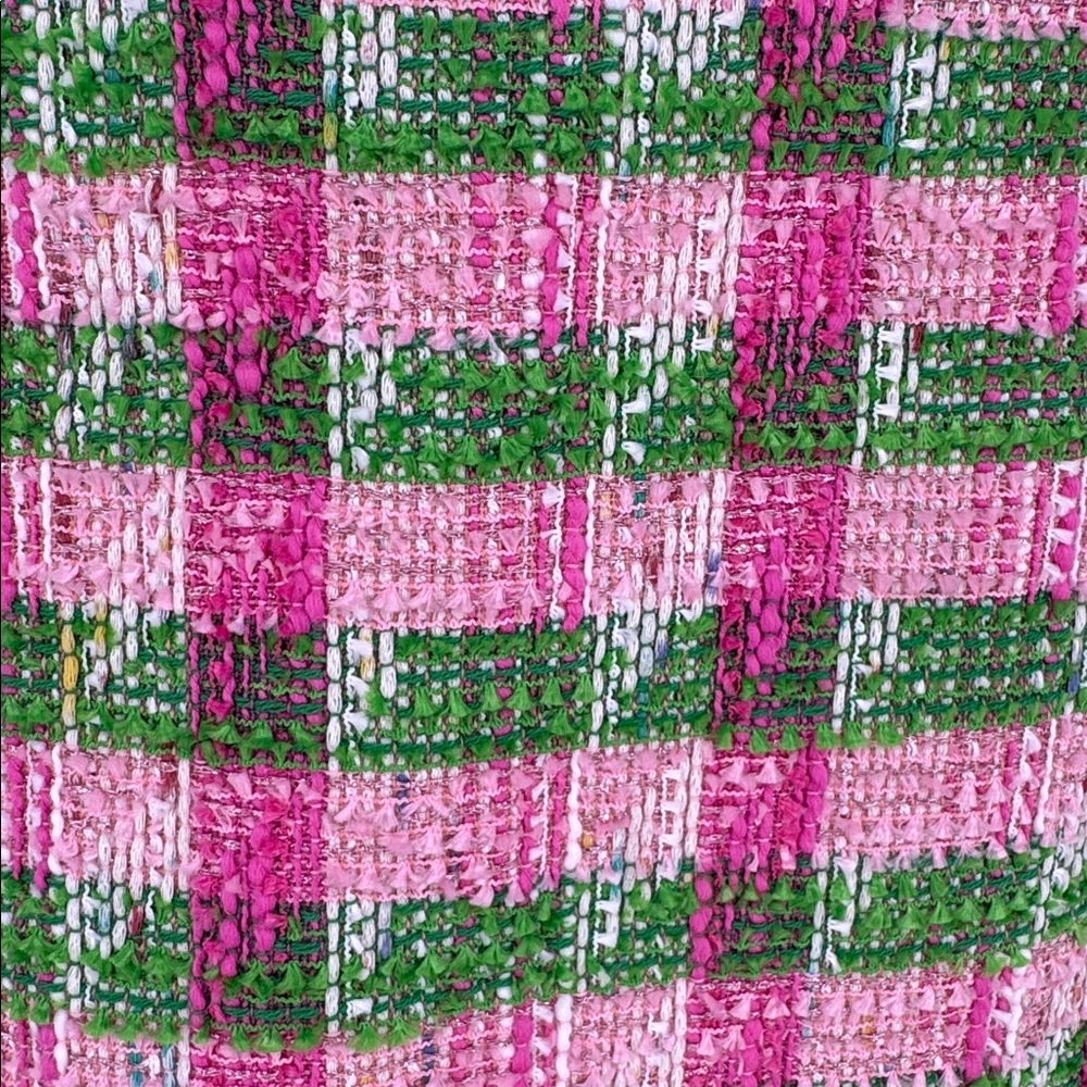 Kate Spade Mainline Plaid Tweed Dress in Peony NWT - Picture 4 of 9